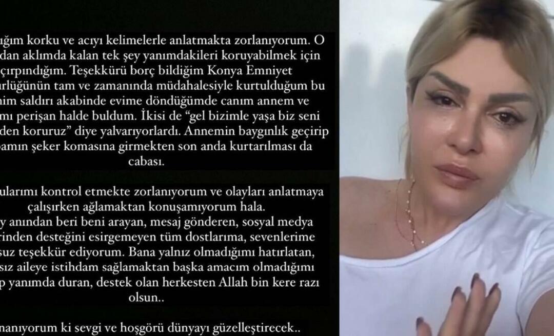 Det första uttalandet från Selin Cigerci, som protesterades i Konya! 