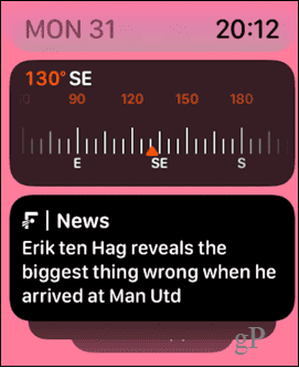 apple watch-widgets