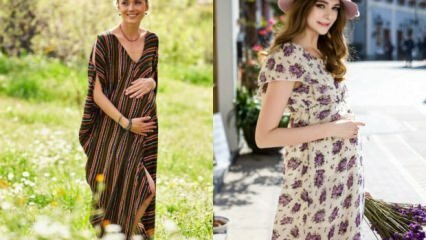 Tiril trilil klänningsmodeller för gravida kvinnor