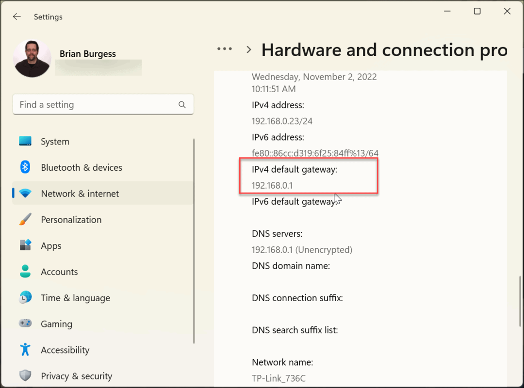 Så här hittar du din routers IP-adress i Windows 11