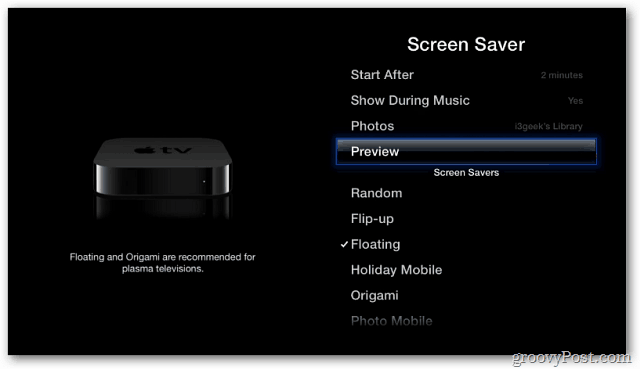 Apple TV: Använd dina foton som skärmsläckare