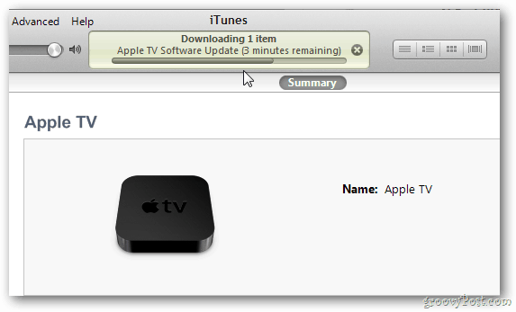 Apple TV-uppdatering