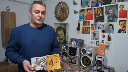 Orhan Gencebay gjorde sitt hus till ett museum med sin kärlek! Affischer och album stod på agendan