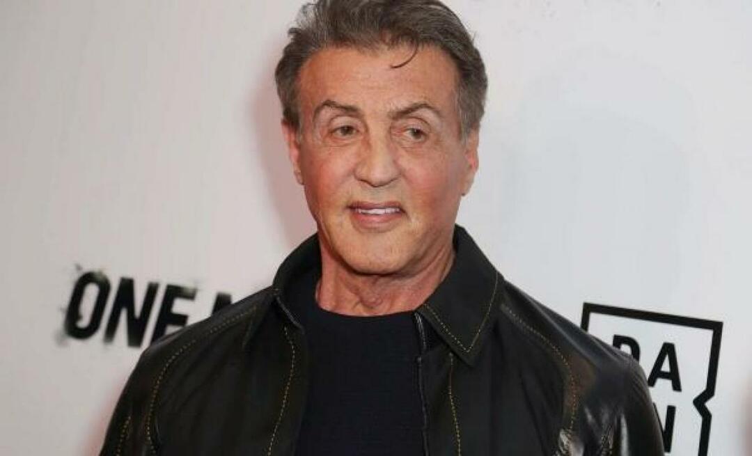 Hollywoodstjärnan Sylvester Stallone erkände flera år senare! "Jag ångrar"