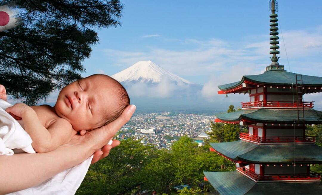 En första i Japan! Rekordminskning i antalet nyfödda