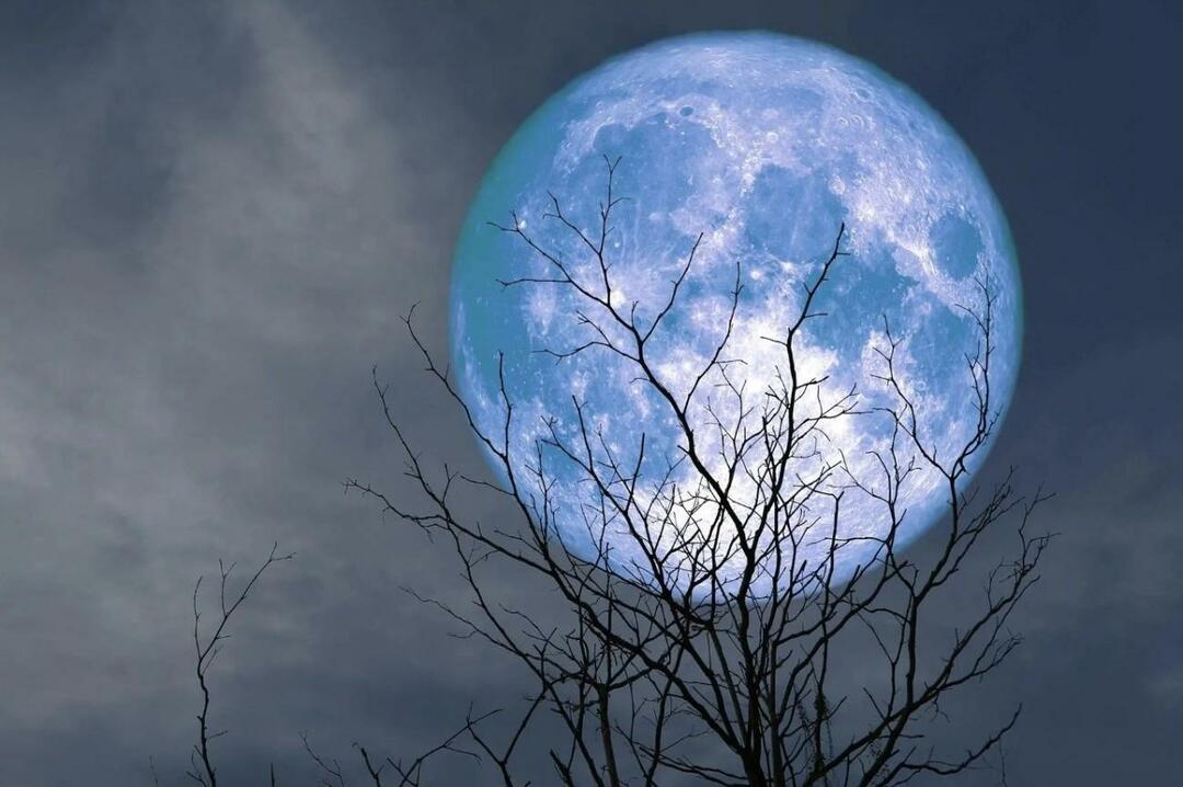 Vad är en blå måne