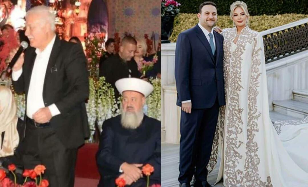 Nihat Hatipoğlu, som gifte sig med den tidigare modellen Burcu Özüyaman, gjorde ett uttalande om bröllopet!