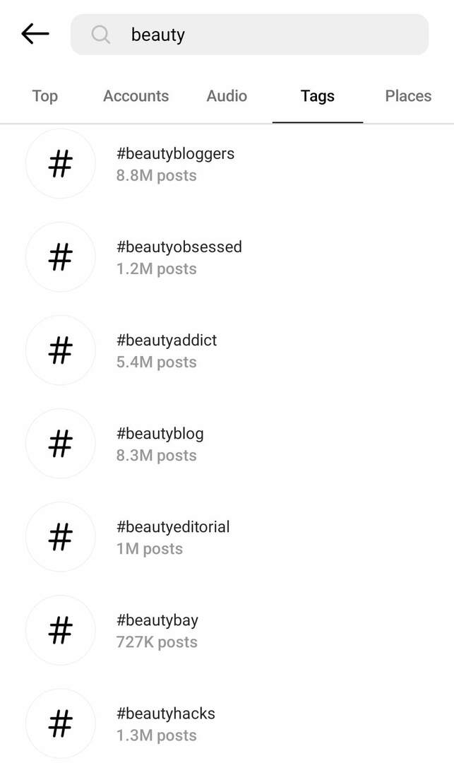 how-to-hit-partner-micro-influencers-on-instagram-browse-influencer-hashtags-beauty-example-2