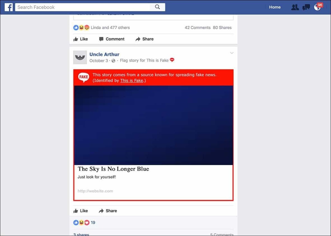 Fem sätt att upptäcka och blockera falska nyheter på Facebook