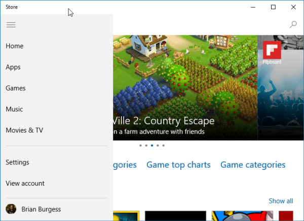 För närvarande är titelraden i Windows 10 vita - ganska intetsägande
