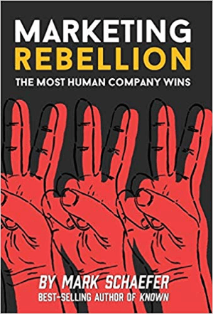 Marketing Rebellion: The Most Human Company Wins skrivet av Mark Schaefer.