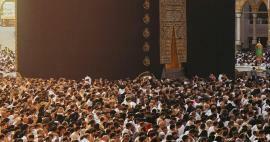 Ramadans välsignelser i det heliga landet! Muslimer flockas till Kaaba
