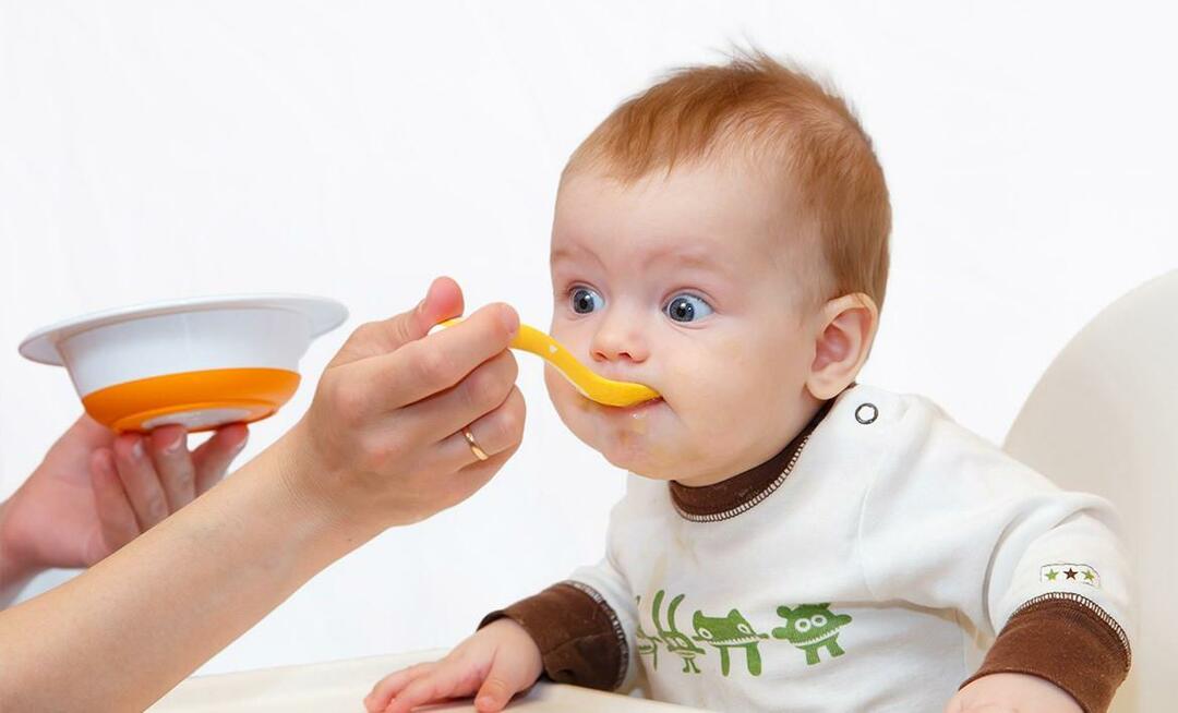 bebis som äter