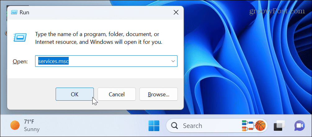 Åtgärda Windows Update Error 0x8007001d