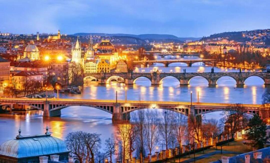 Var är Prag? Vilka är platserna att besöka i Prag? Hur tar man sig till Prag?