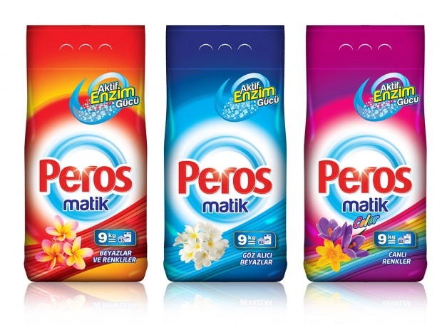 Kvinnors flytande tvättmedel är nu "Peros"