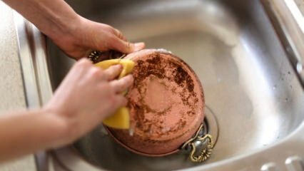 Hur man rengör en keramisk panna?