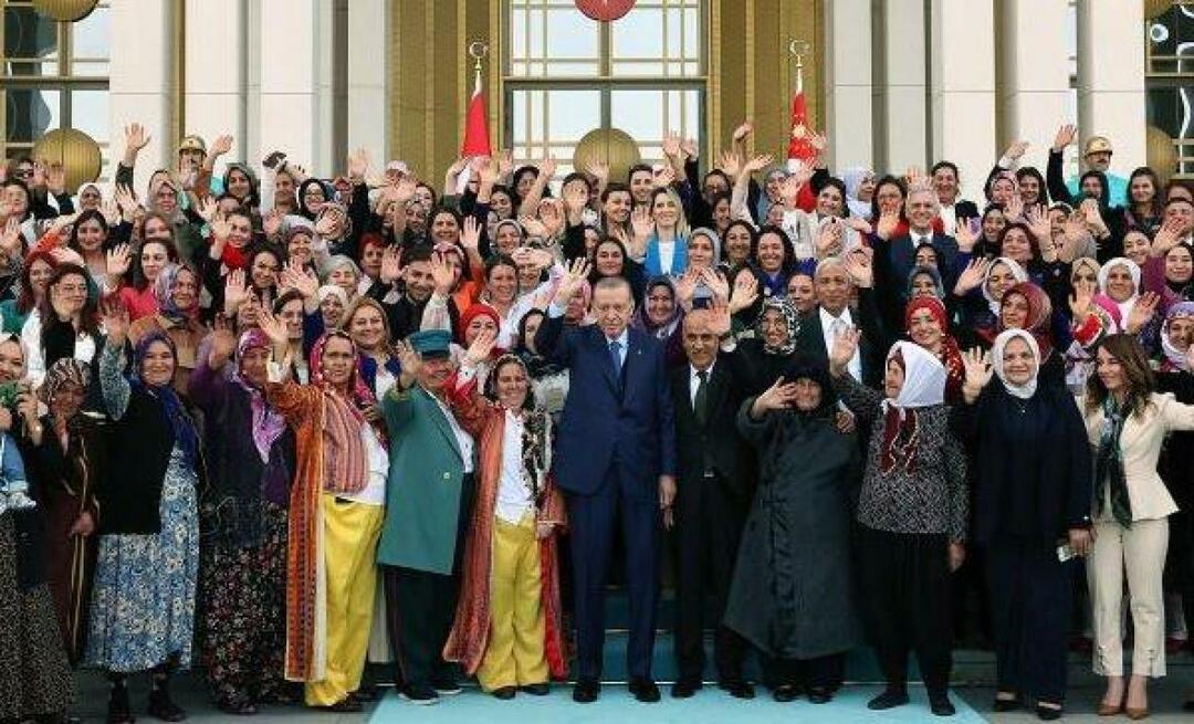 Emine Erdogan delade från programmet "Women Who Leave a Mark on the Soil"!