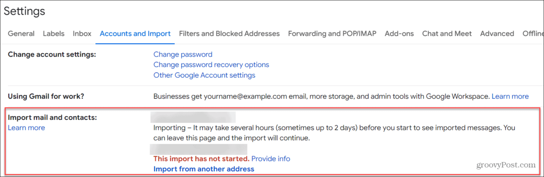 Hur man importerar Outlook-e-post till Gmail
