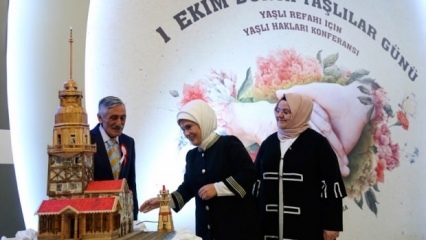 Markera 3 barn från First Lady Erdoğan!