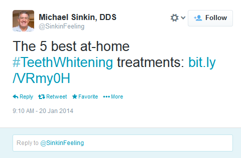 michael sinkin dds tweet