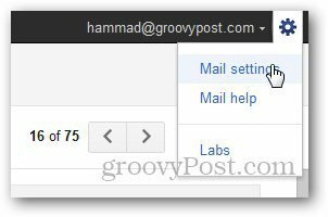 Flera konton Gmail 1