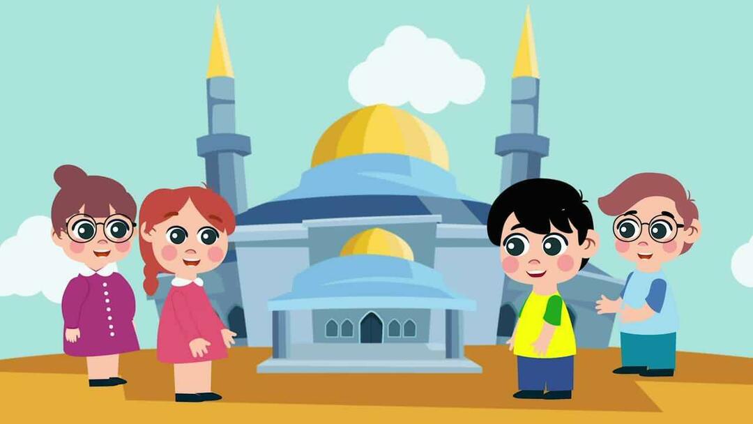 Hur man förklarar Jerusalem för barn, där vår första qibla är Masjid al-Aqsa