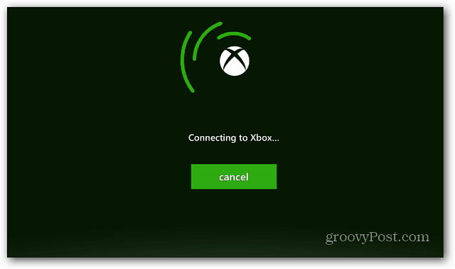 Ansluter till Xbox