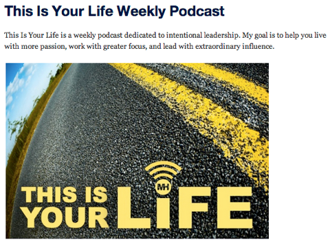 detta är ditt livs podcast-show