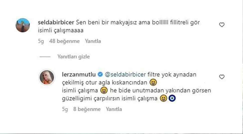 Det överraskande svaret från Lerzan Mutlu till sina följare: Sätt dig ner, gråt av svartsjuka!
