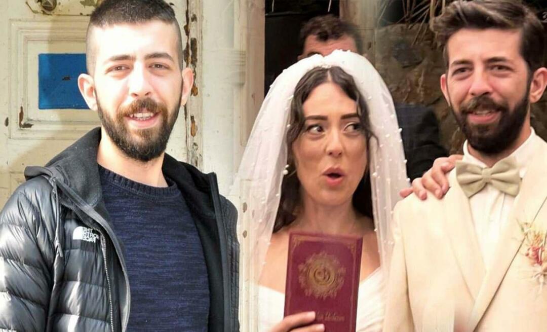 Çukurs Meke gifte sig! Den vackraste dagen för den söta guiden med Aytaç Usun