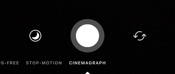 Instagram testar en ny Cinemagraph-funktion i kameran.
