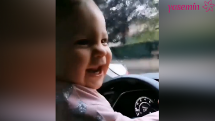 Njuter av en bil med Hakan Hatipoğls dotter Lila!