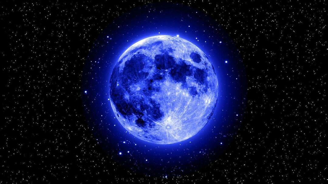 Vad är en blå måne? När kommer den blå månen att inträffa? Kommer det att synas från Turkiet?