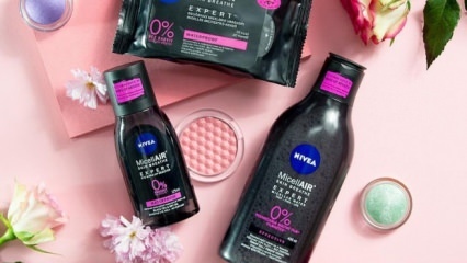 NIVEA MicellAIR Expert granskning av rengöringsvatten för smink