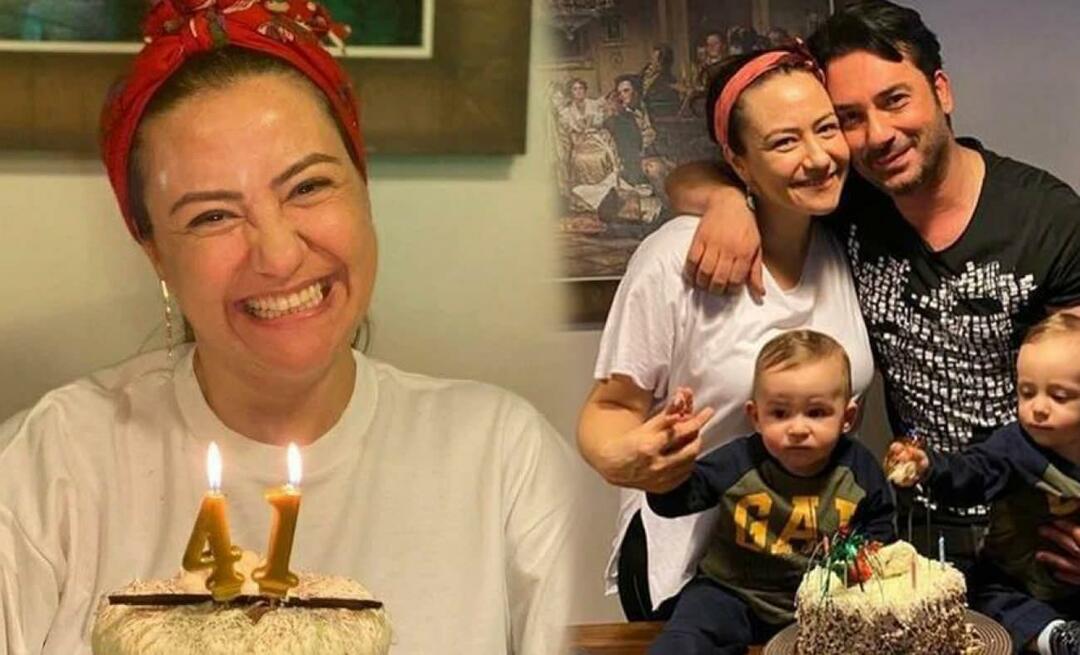 Ezgi Sertel firade sin 41-årsdag med sina tvillingar! Alla pratar om de där bilderna