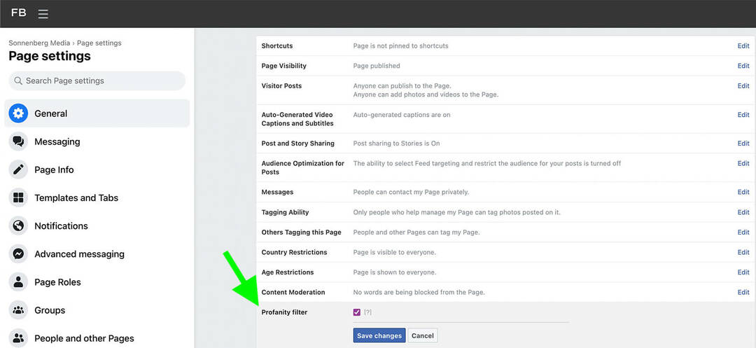 hur-man-modererar-facebook-sida-konversationer-kommentarer-för-sökord-svordomsfilter-steg-8