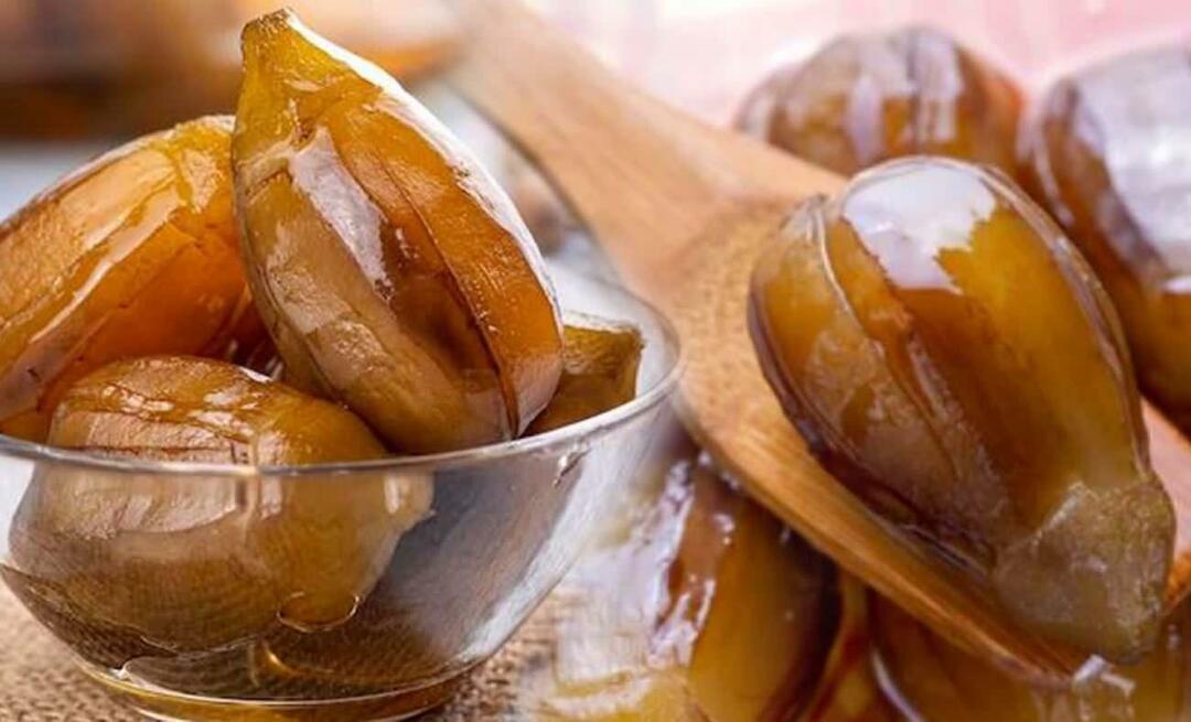 Hur gör man auberginemarmelad? Tips för att göra auberginsylt i Iğdır-stil