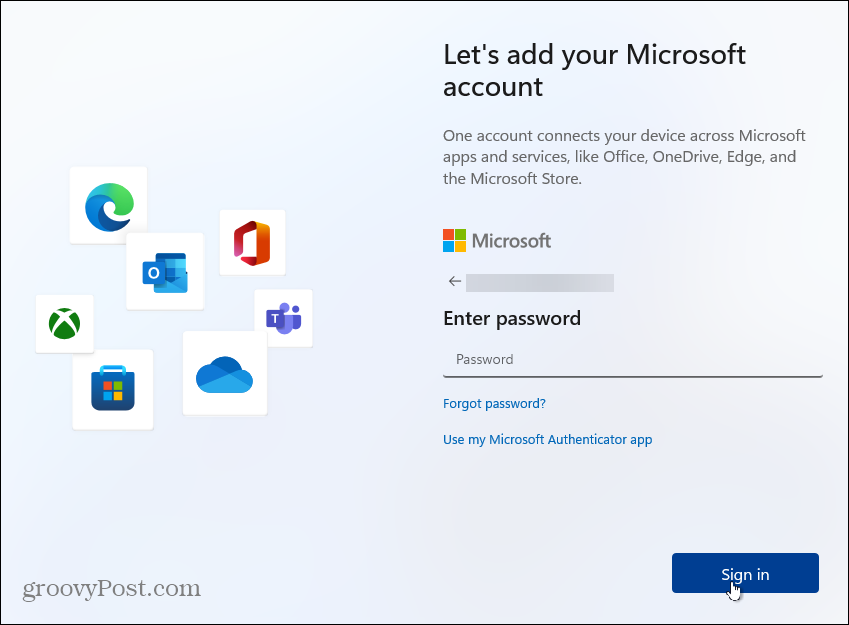 lösenord Windows -konto