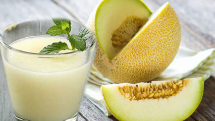 Vad är melonskal för? Vilka är fördelarna med melon? Effekter av meloncitronblandning ...