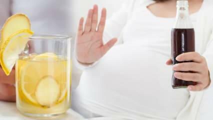 Kan jag dricka mineralvatten under graviditeten? Hur många läsk kan du dricka per dag under graviditeten?