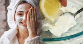 Vilka är fördelarna med yoghurt och citronmask för huden? Hemlagad yoghurt- och citronmask