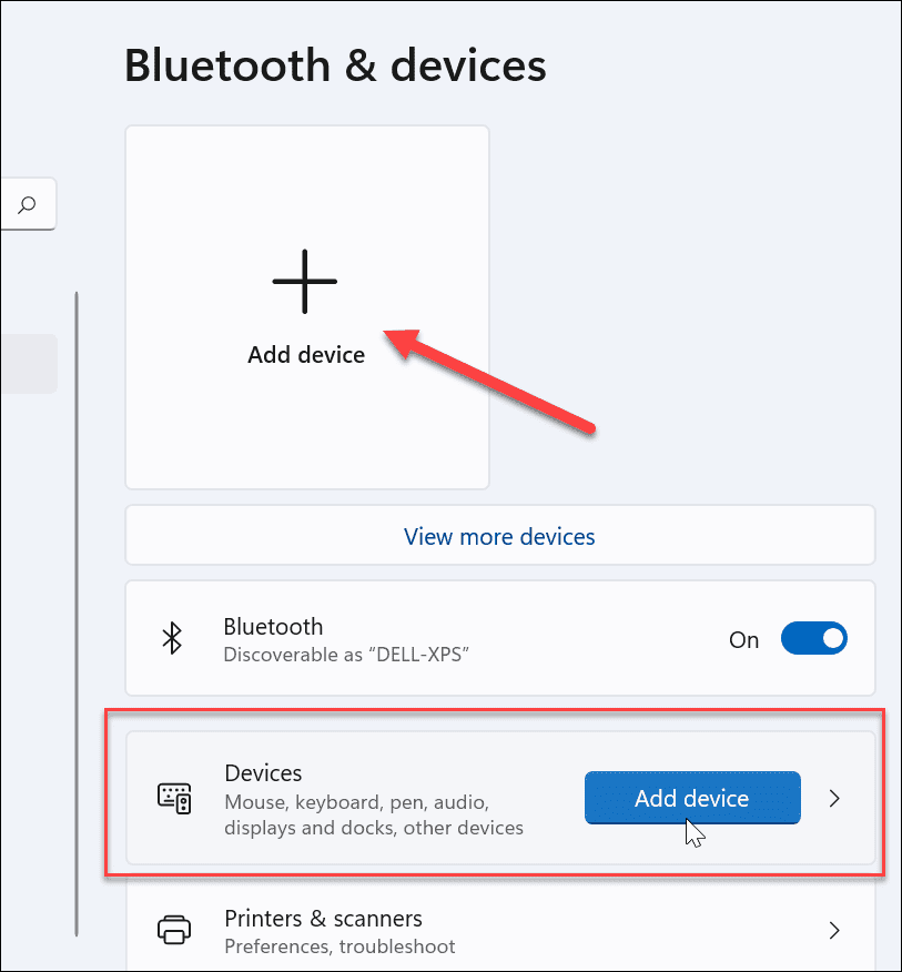 lägg till Bluetooth-enhet Windows 11