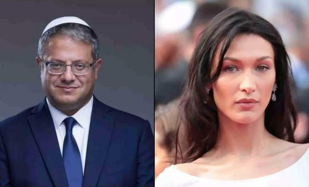 Uppriktig bekännelse från Bella Hadid, som reagerade på den israeliska ministern: "Mina vänner tar dem inte till hennes hus"