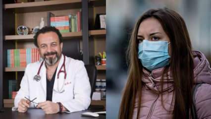 Uppmärksamhet på dem som använder dubbla masker! Expert Dr. Ümit Aktaş förklarade: Det kan orsaka sjukdom!