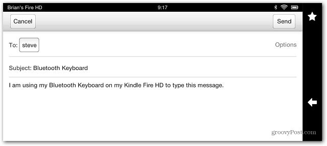 Hur man ansluter ett Bluetooth-tangentbord till Kindle Fire HD