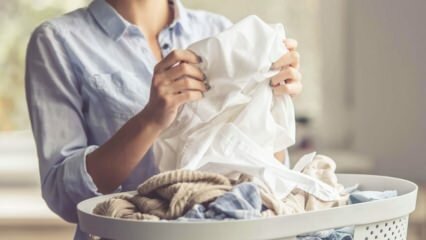 Hur rengör man fläcken på den färgade tvätten? 