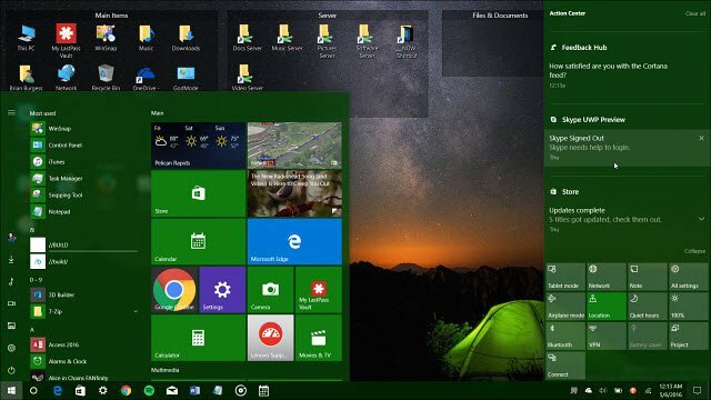 Microsoft loggar av på Windows 10-årsdaguppdatering