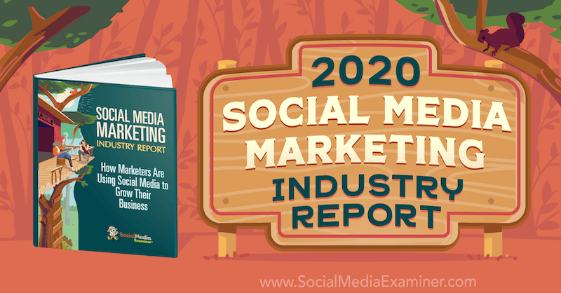 2020 Social Media Marketing Industry Report av Michael Stelzner om Social Media Examiner.