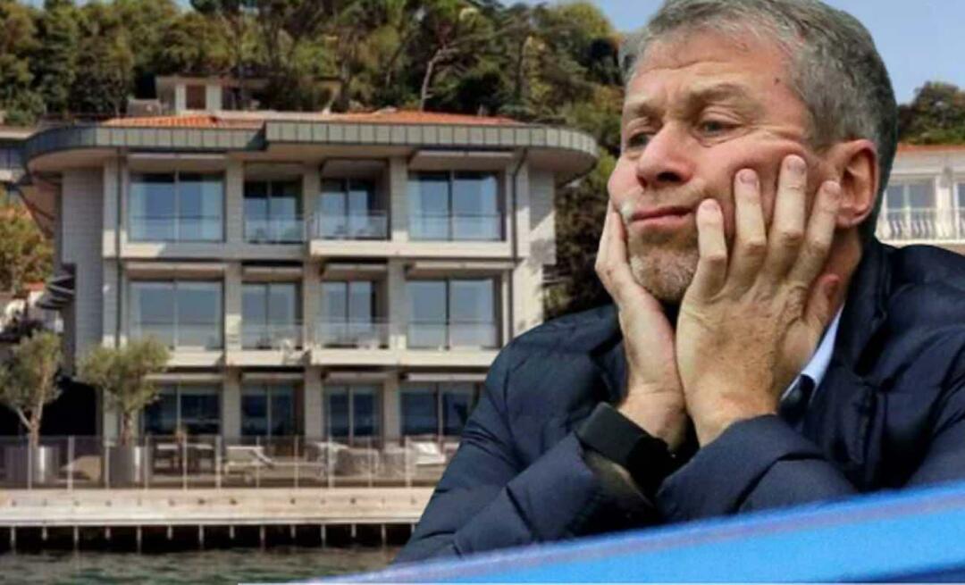 Priset på herrgården som Roman Abramovich höll i Istanbul var häpnadsväckande! 